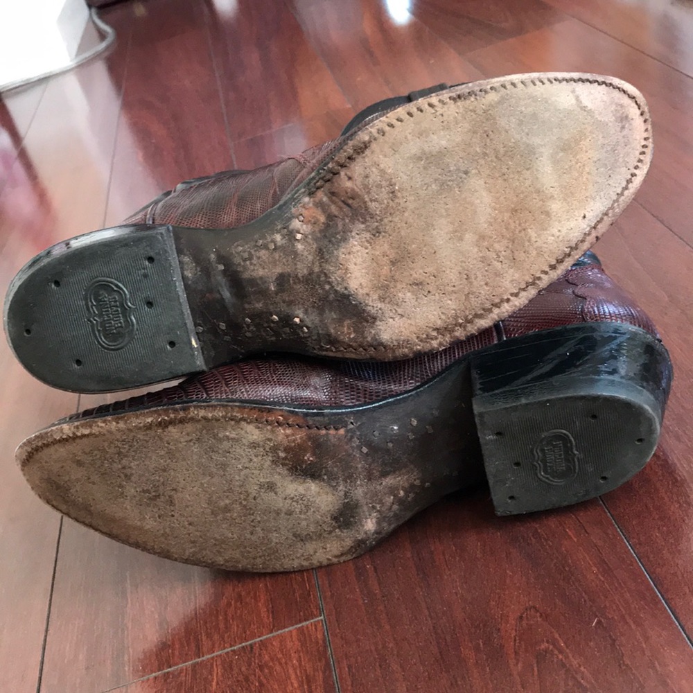 Teju Leather Boots by Nocona 9B Women’s - Picture 5 of 8